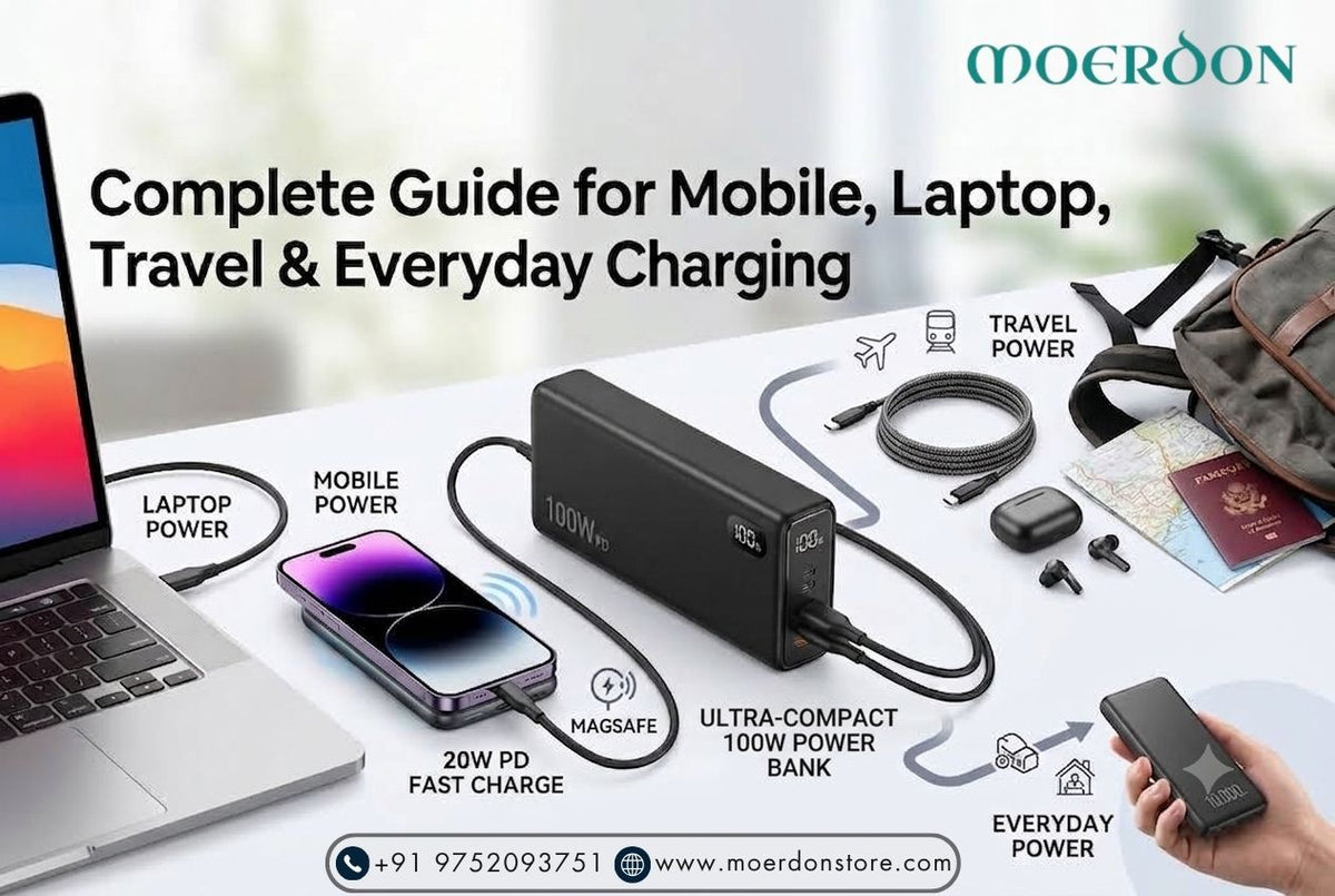 What brand of power bank is best for iPhone & Android? MoerdonStore