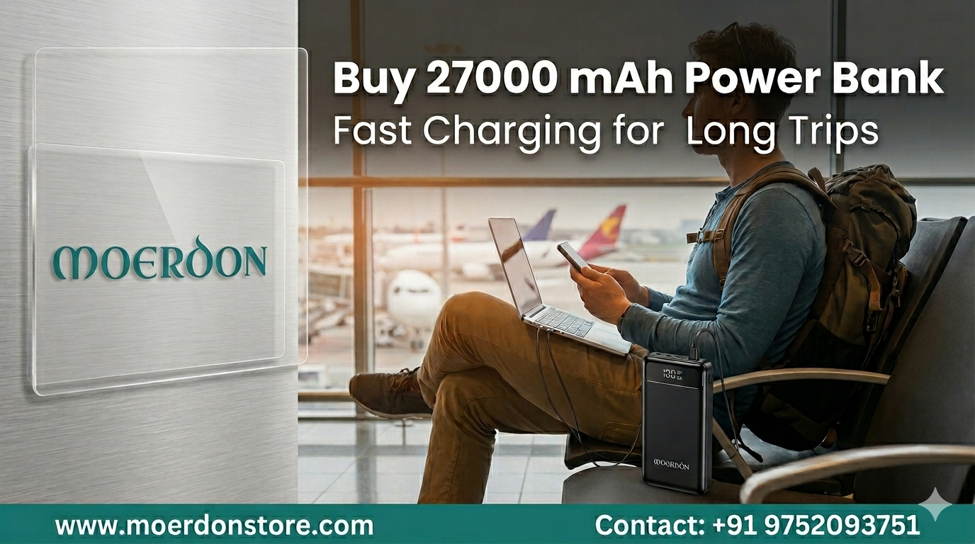 Moerdonstore-Buy 27000 mAh Power Bank-Fast Charging for Long Trips