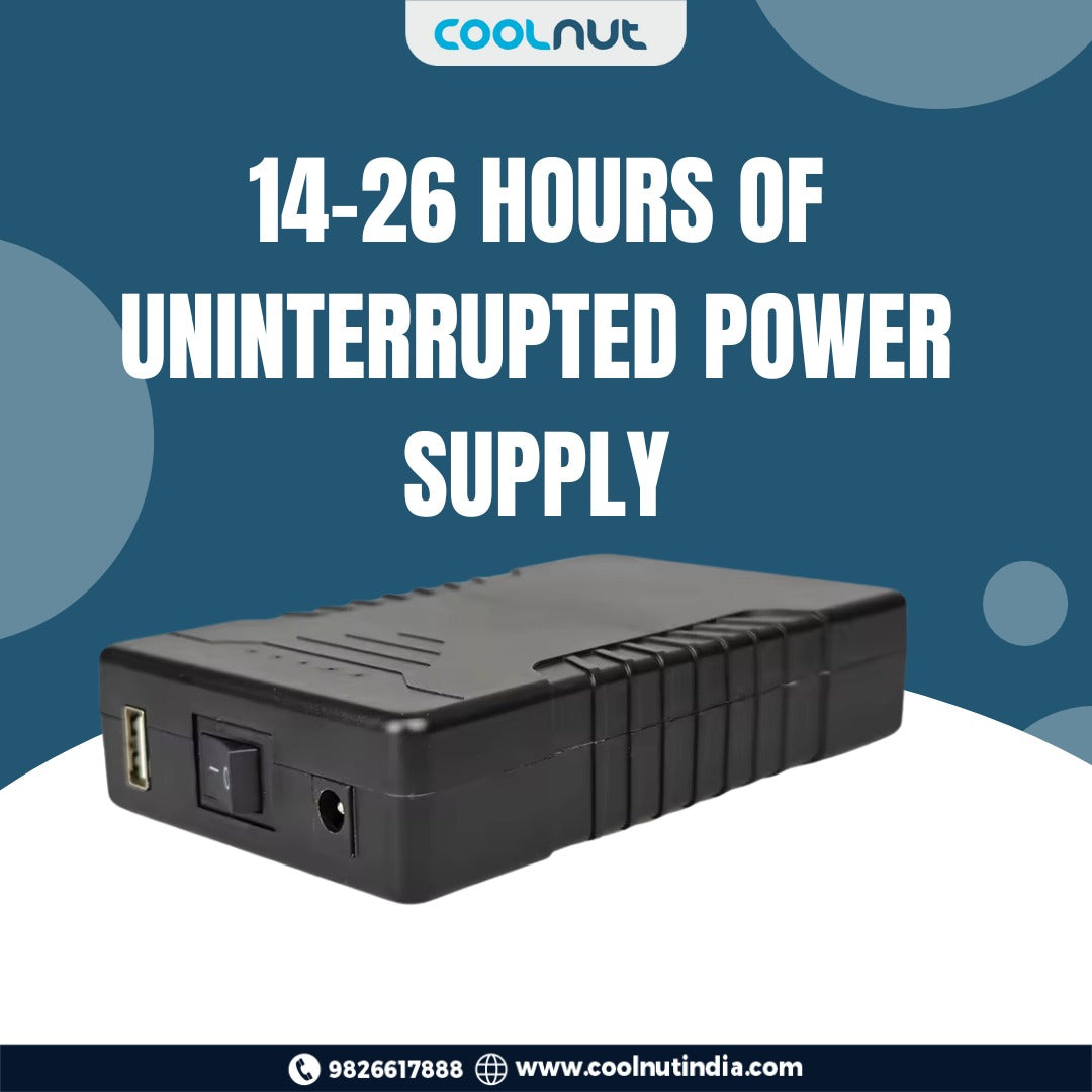 Mini UPS for WiFi Routers: Stay Connected During Power Cuts