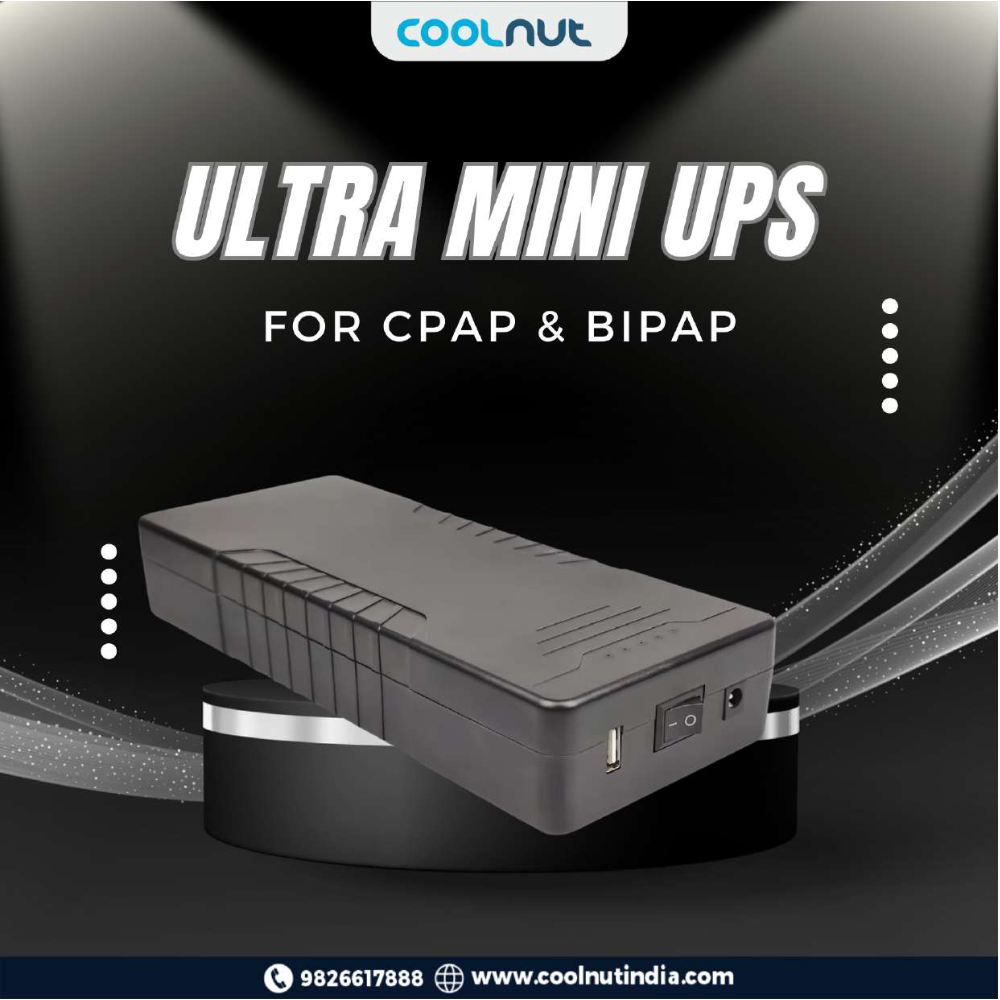 UPS for CPAP BiPAP 24V- 4AMP 25000 mAh Battery