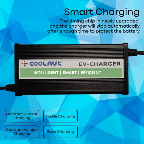 48v - 10Amp Lithium Battery Charger For Electric Two Wheeler
