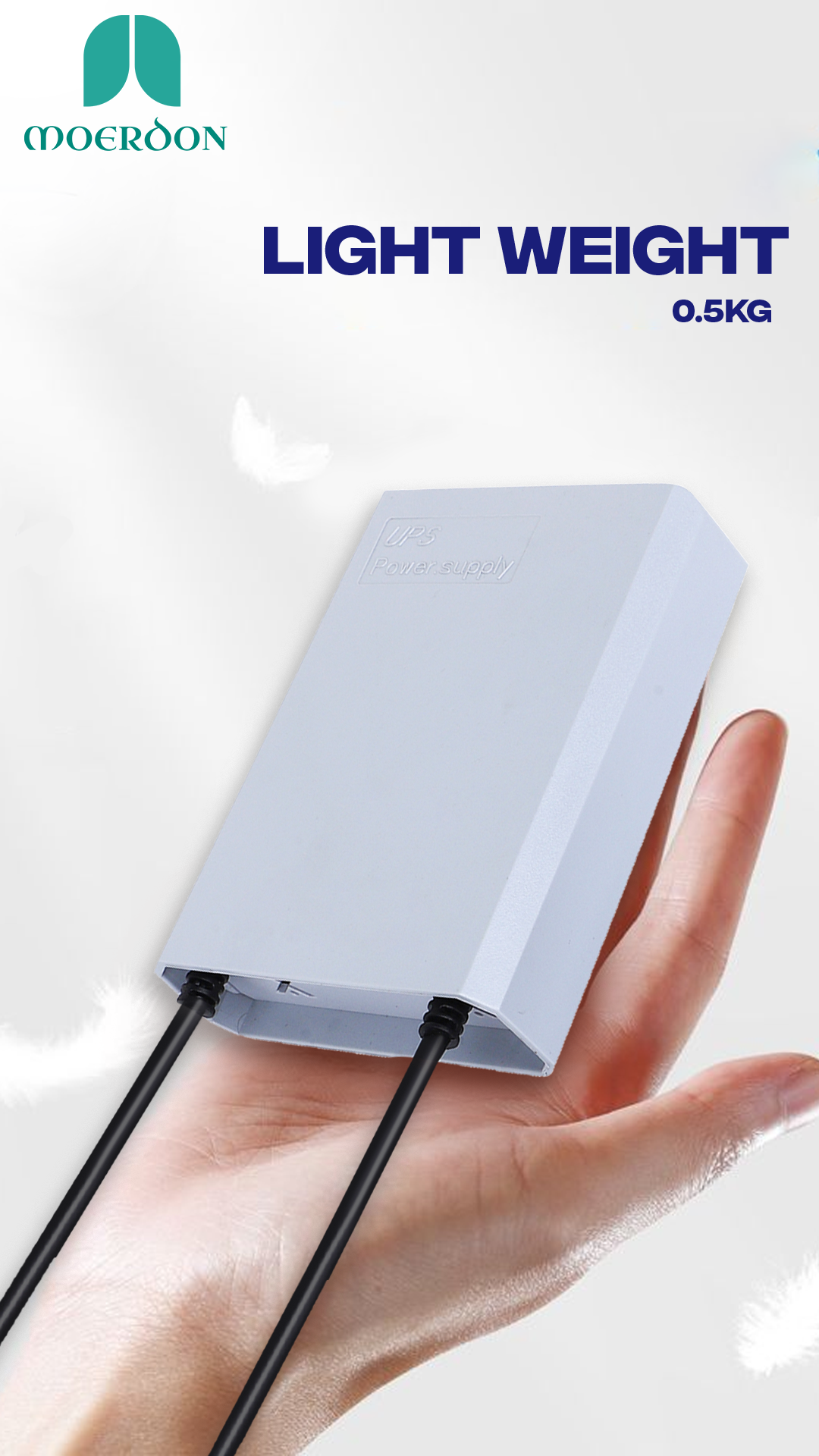 12V UPS 3000 mAh Capacity Power Back up for All types of CCTV Cameras
