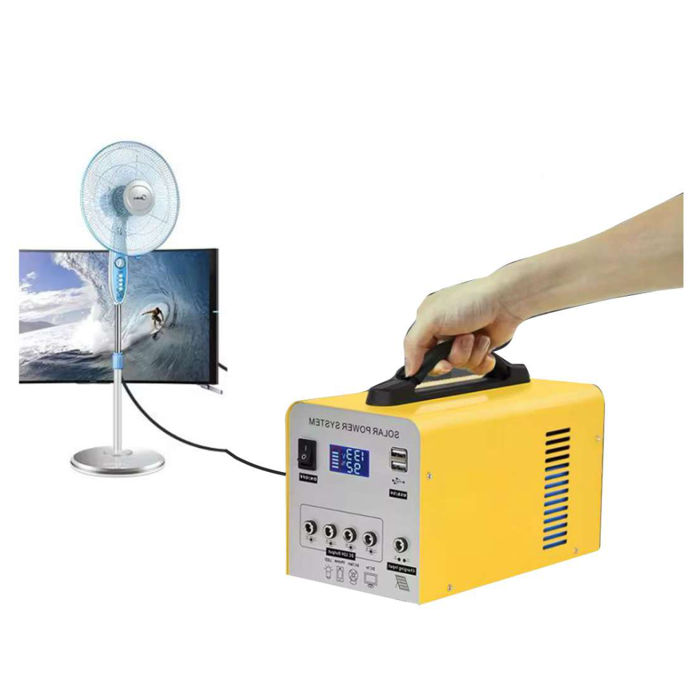 Coolnut 12V-30Ah Solar Home Lighting Systems 120000 mAh Capacity