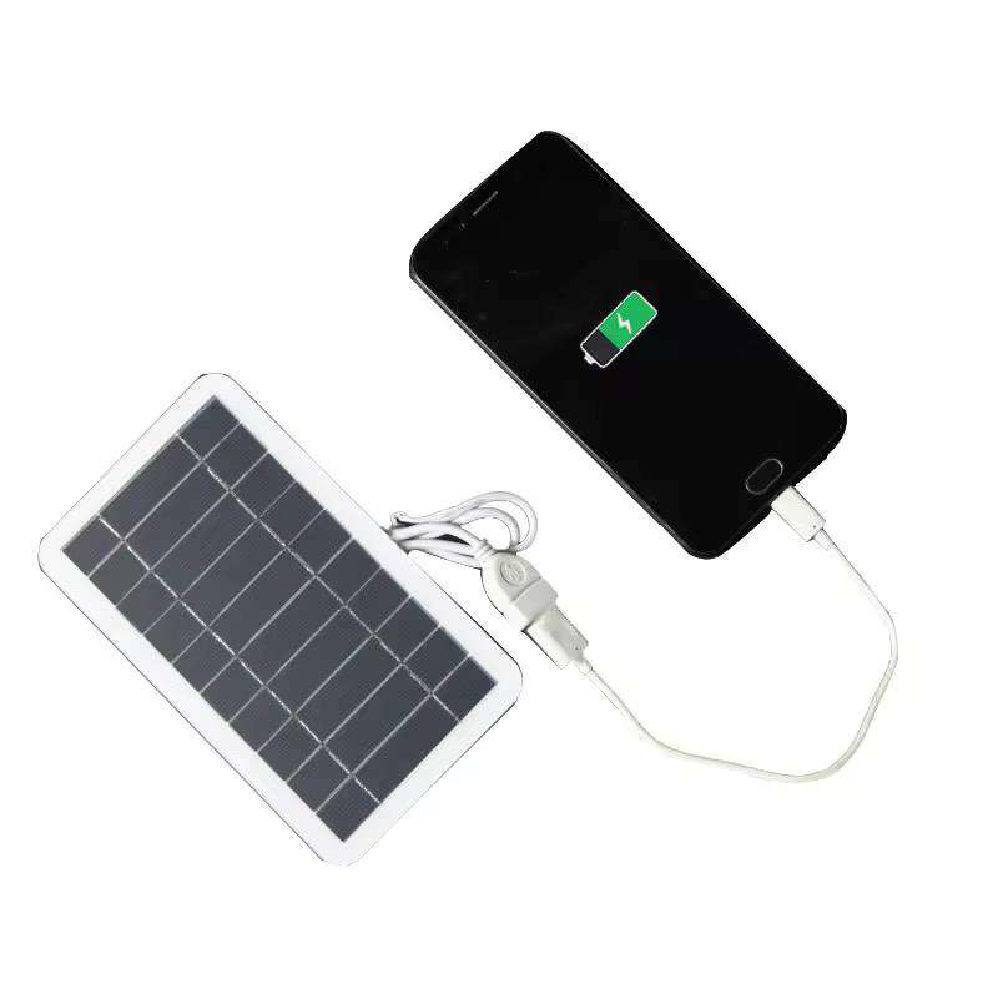 Moerdon 5000 mAh mobile power bank with solar panel