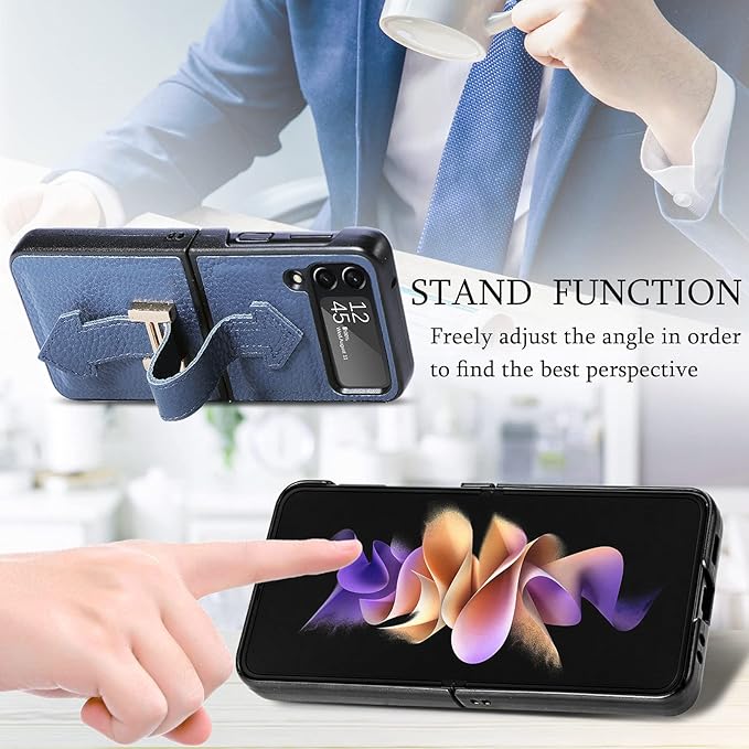 samsung Galaxy Z flip 4 PU Leather case