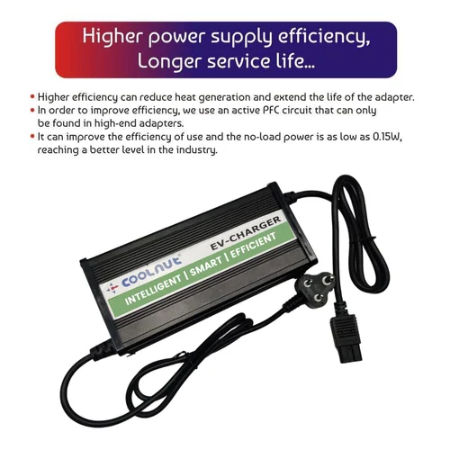 48v - 20Amp Lithium Battery Charger For Electric Two Wheeler