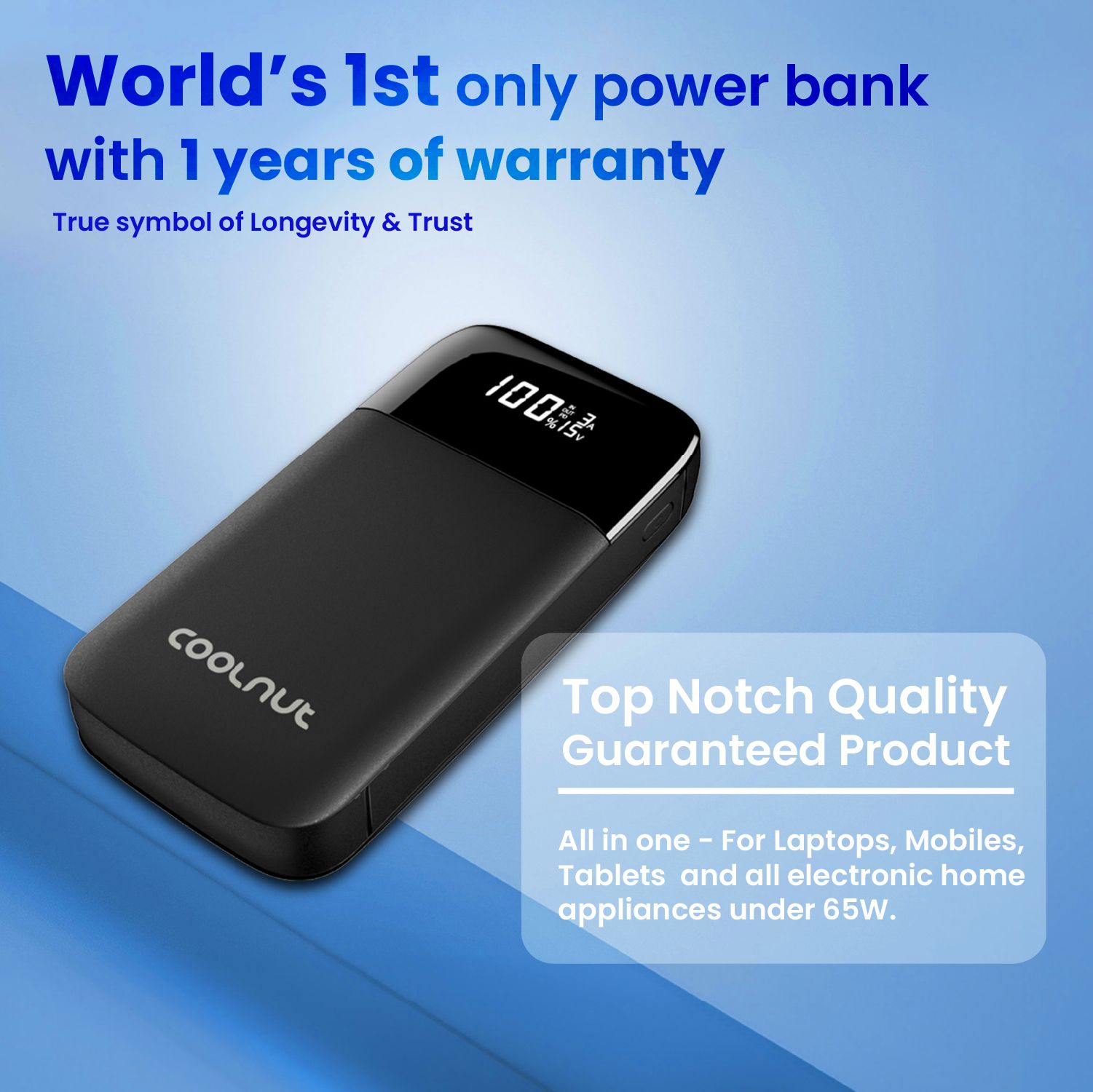 65 watt Laptop Power Bank