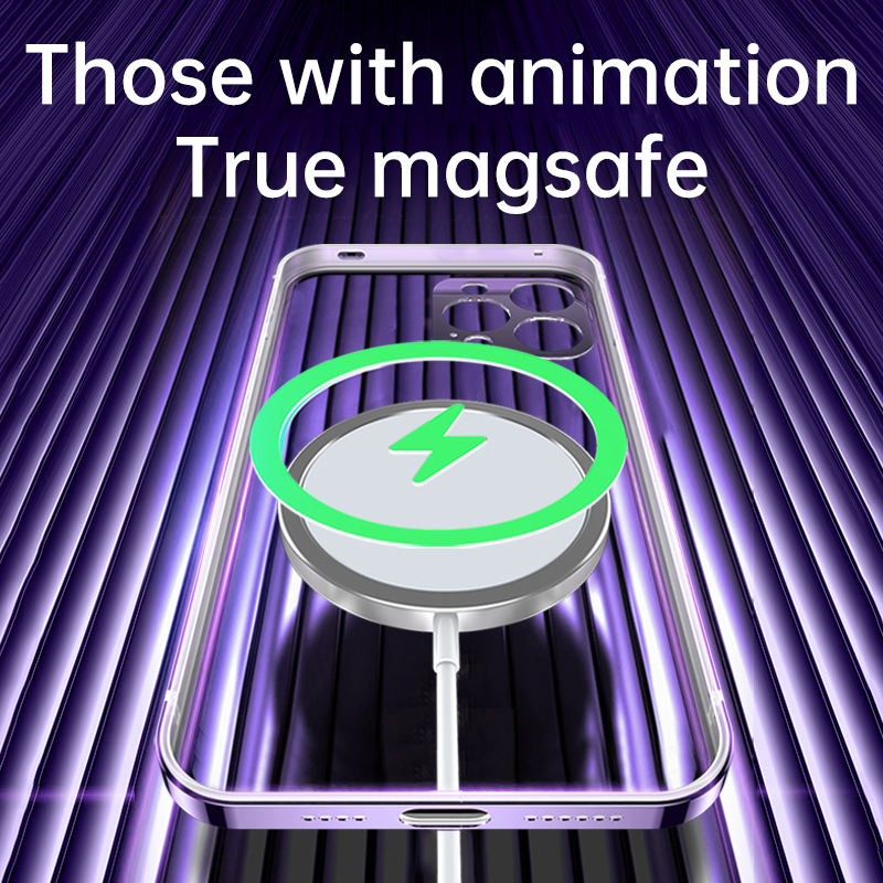 Transparent Magnetic Phone Case