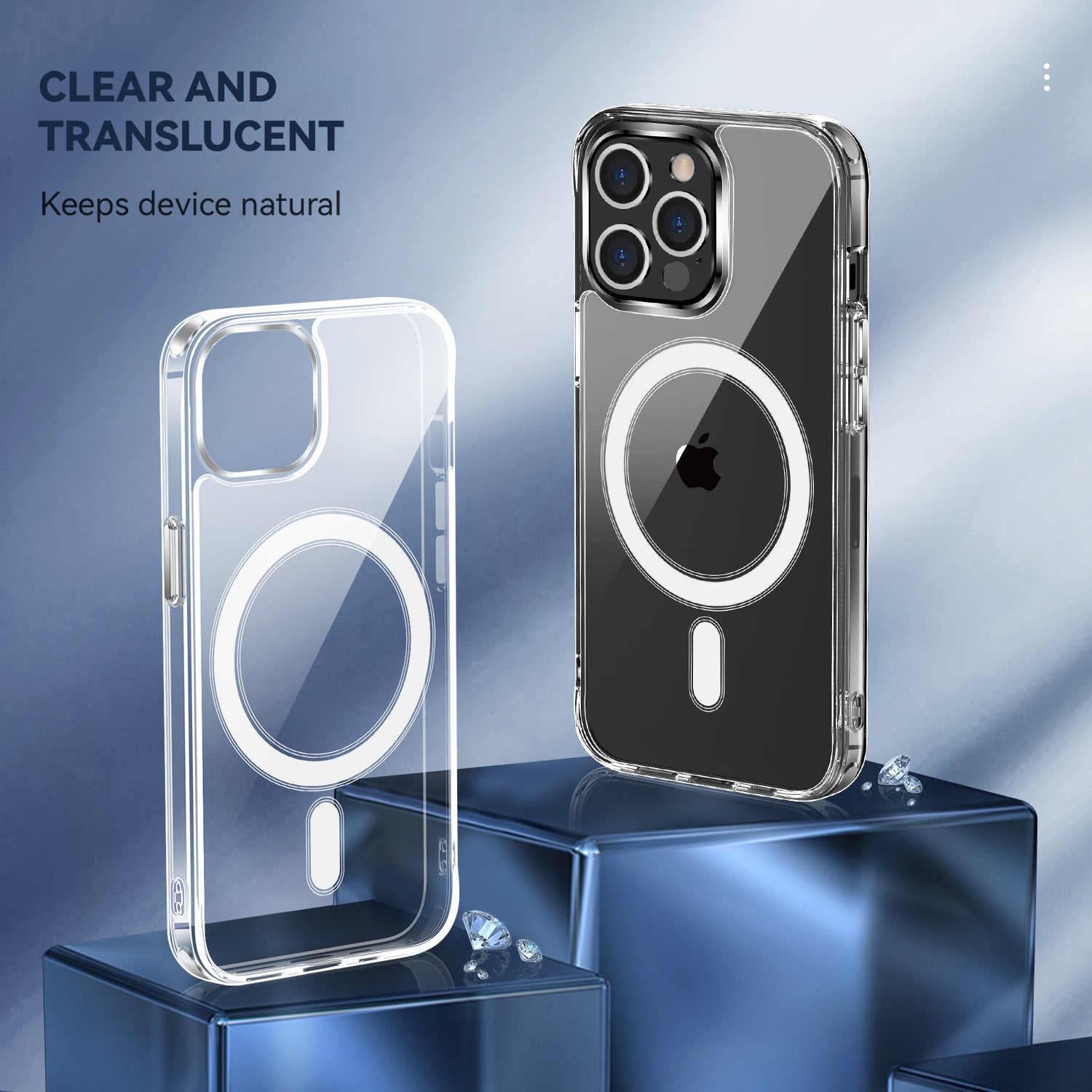 translucent iphone 14 PRO MAX