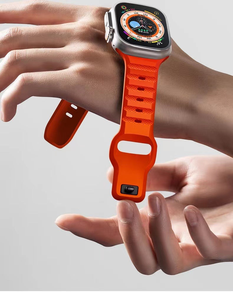 Fashion Men luxury FKM Watch Band