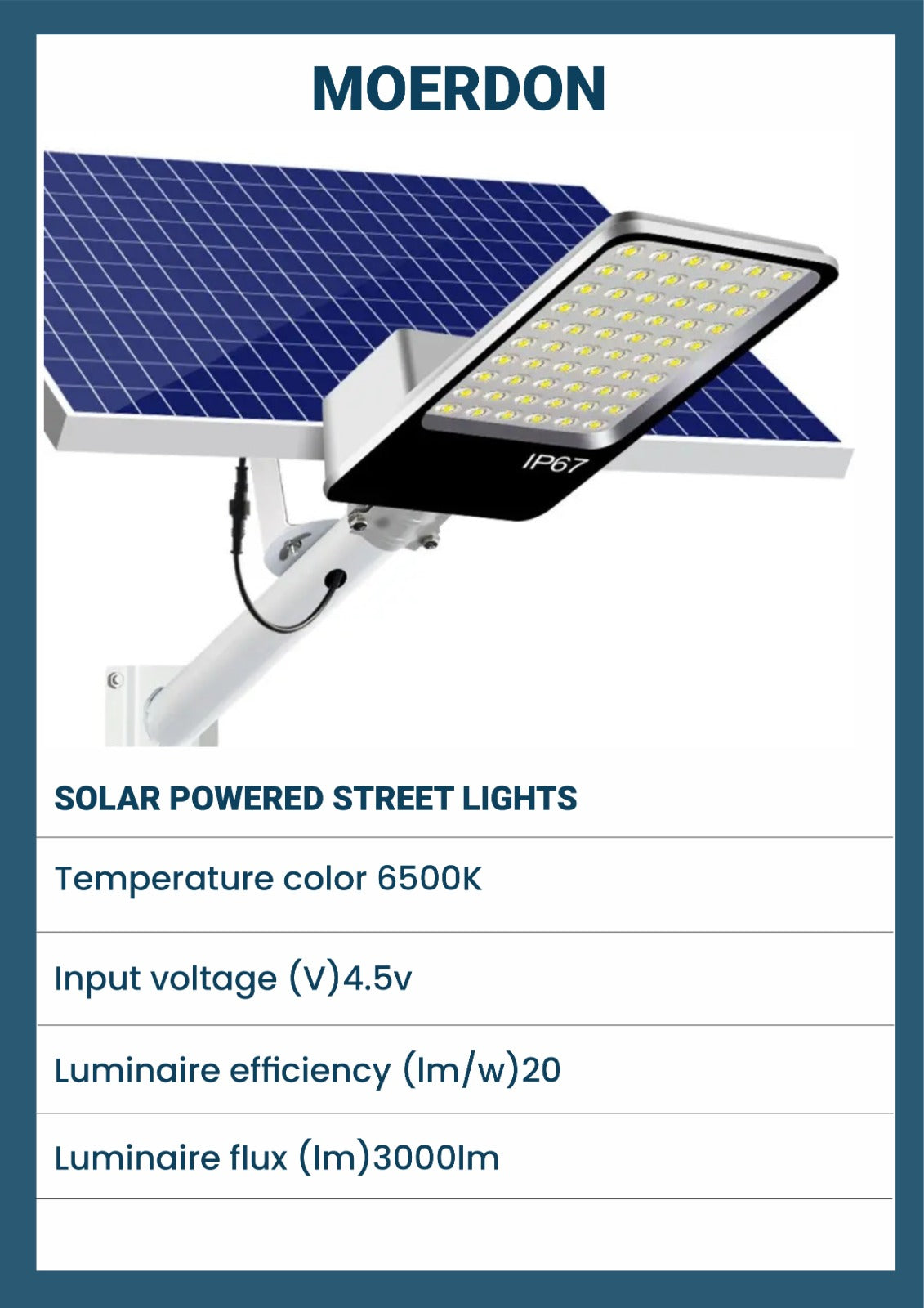 Moerdon Solar Street Light