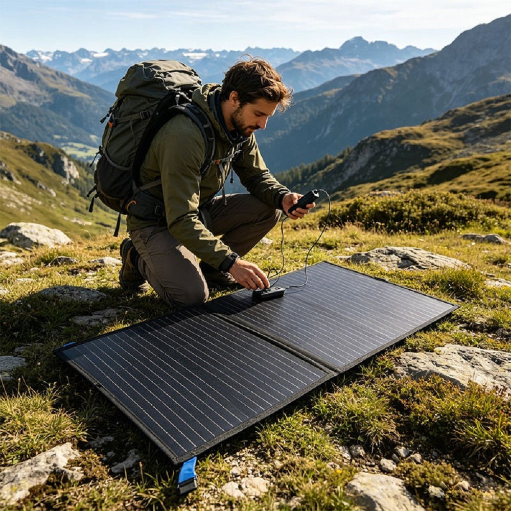 Coolnut Portable Foldable Solar Panel 75W