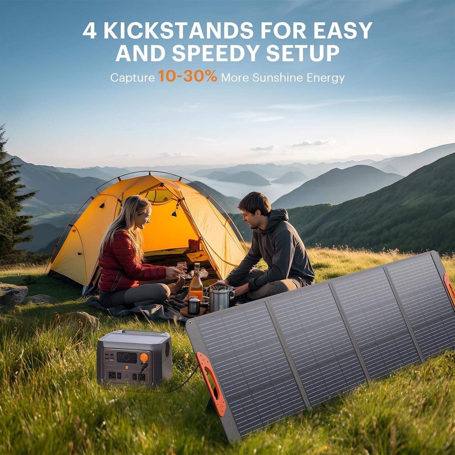 Coolnut Portable Foldable Solar Panel 200W
