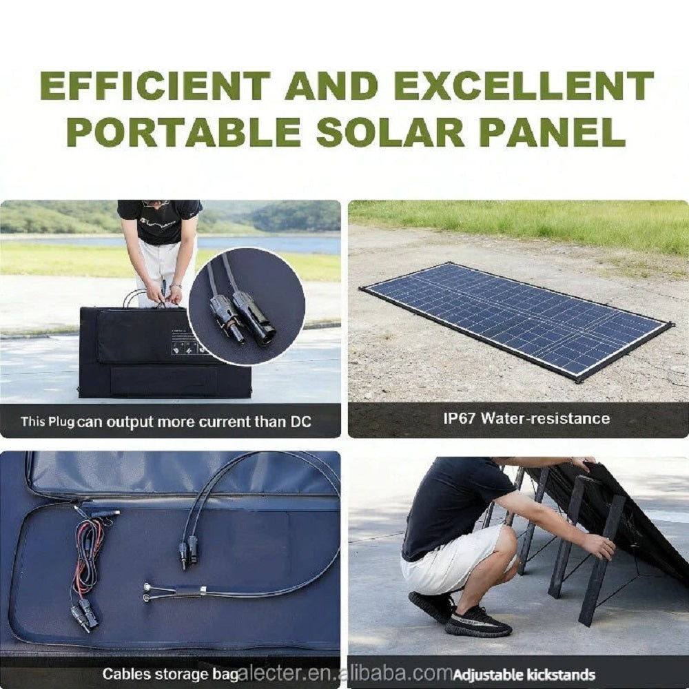Coolnut Portable Foldable Solar Panel 400W