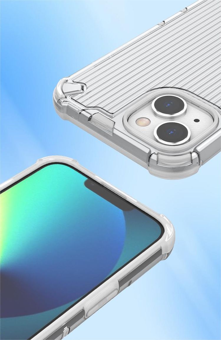 Striped Hard Shell | Anti-Fall Shell Translucent Protective Cover