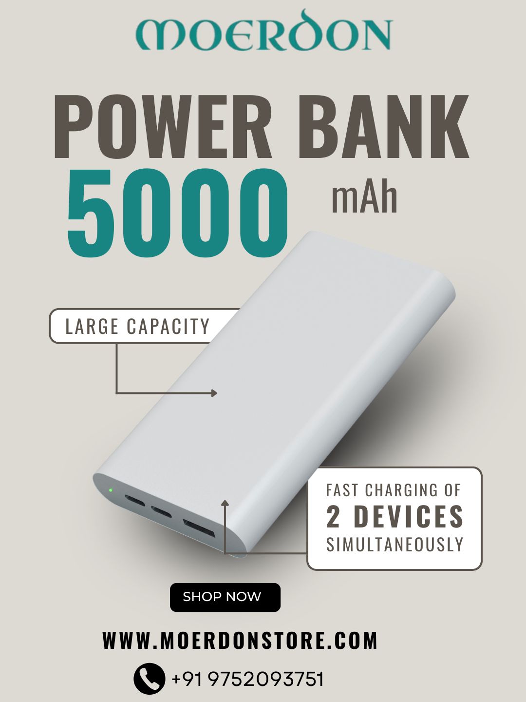 Buy Online power bank 5000mah Fast Charging at Best Price in India