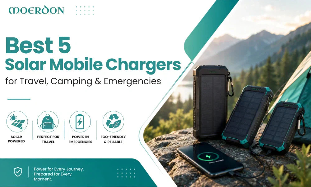 Best 5 Solar Mobile Chargers for Travel, 