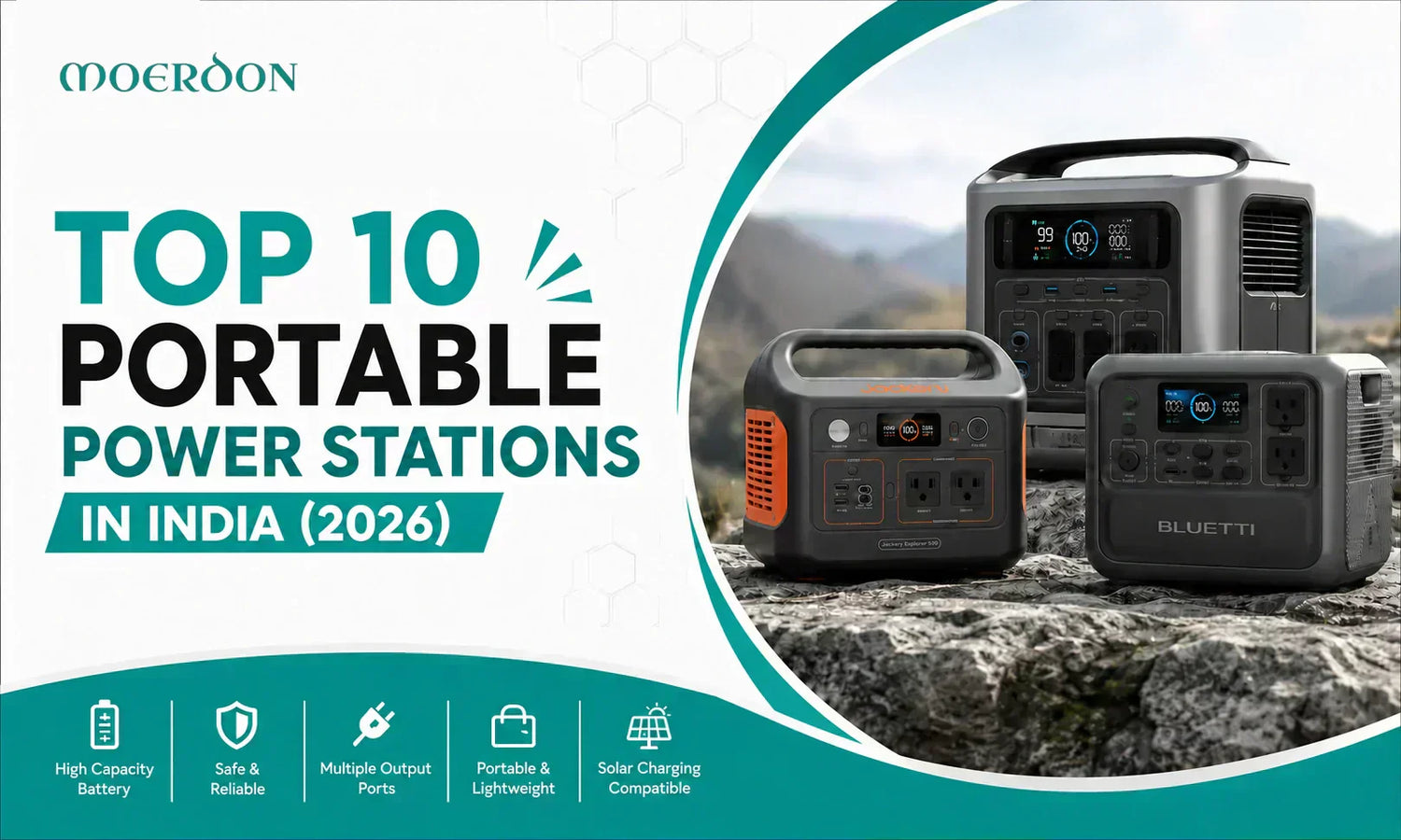 Top 10 Portable Power Stations in India (2026)