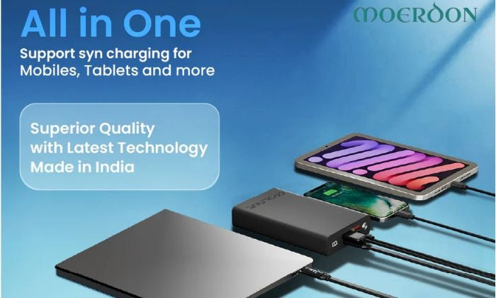 Laptop Power Bank in India:20000mAh Fast Charging Power Bank Guide