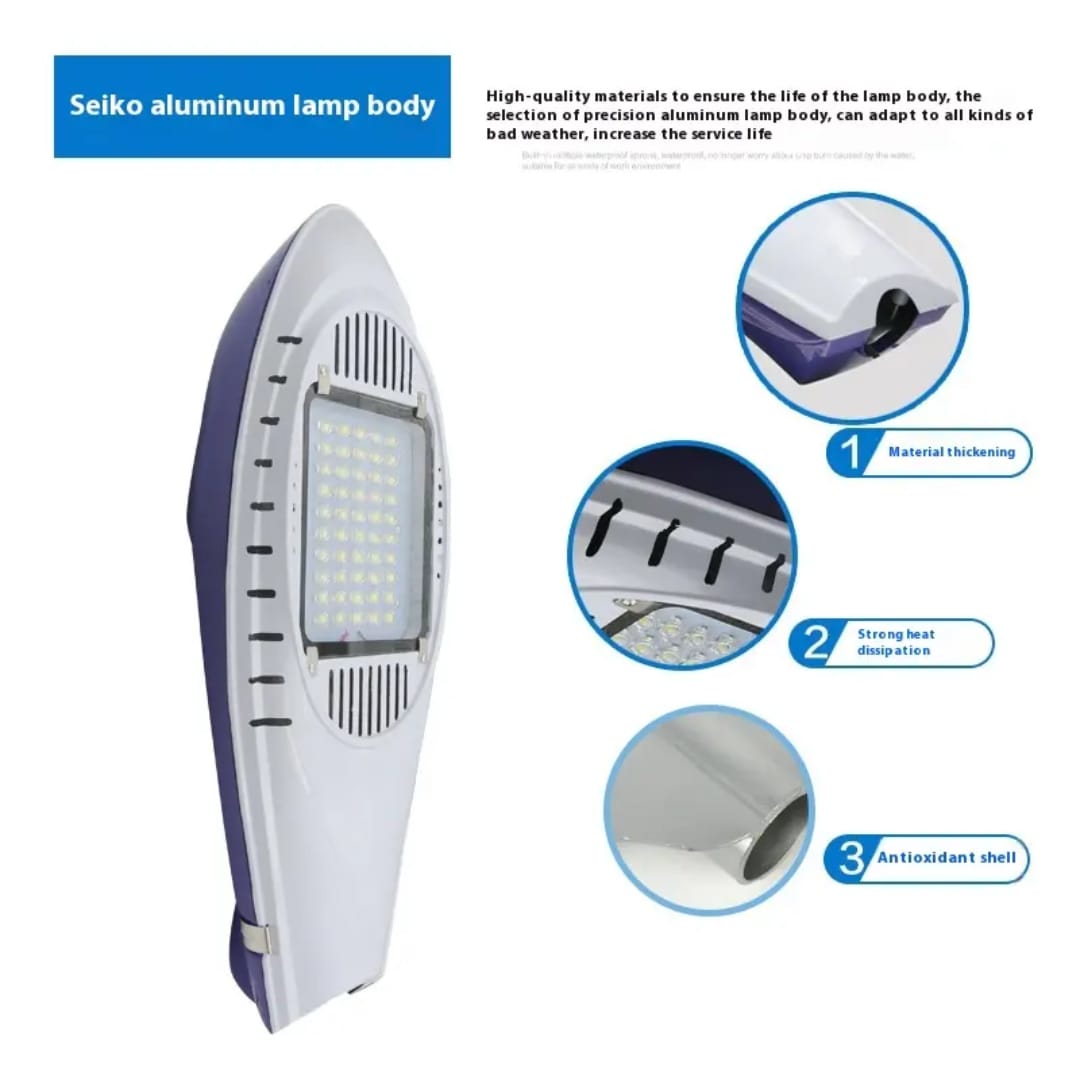 Coolnut Solar Stree light 10 Hrs Backup 20W Power 60000 mAh Capacity