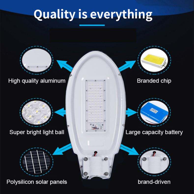 Coolnut Solar Stree light 20 Hrs Backup 20W Power 120000 mAh Capacity
