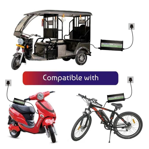 48v - 10Amp Lithium  Battery Charger For Electric Two Wheeler