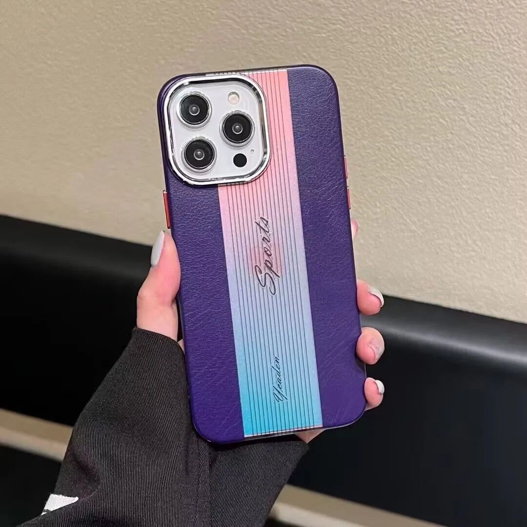 Laser with metal lens hard cover Iphone