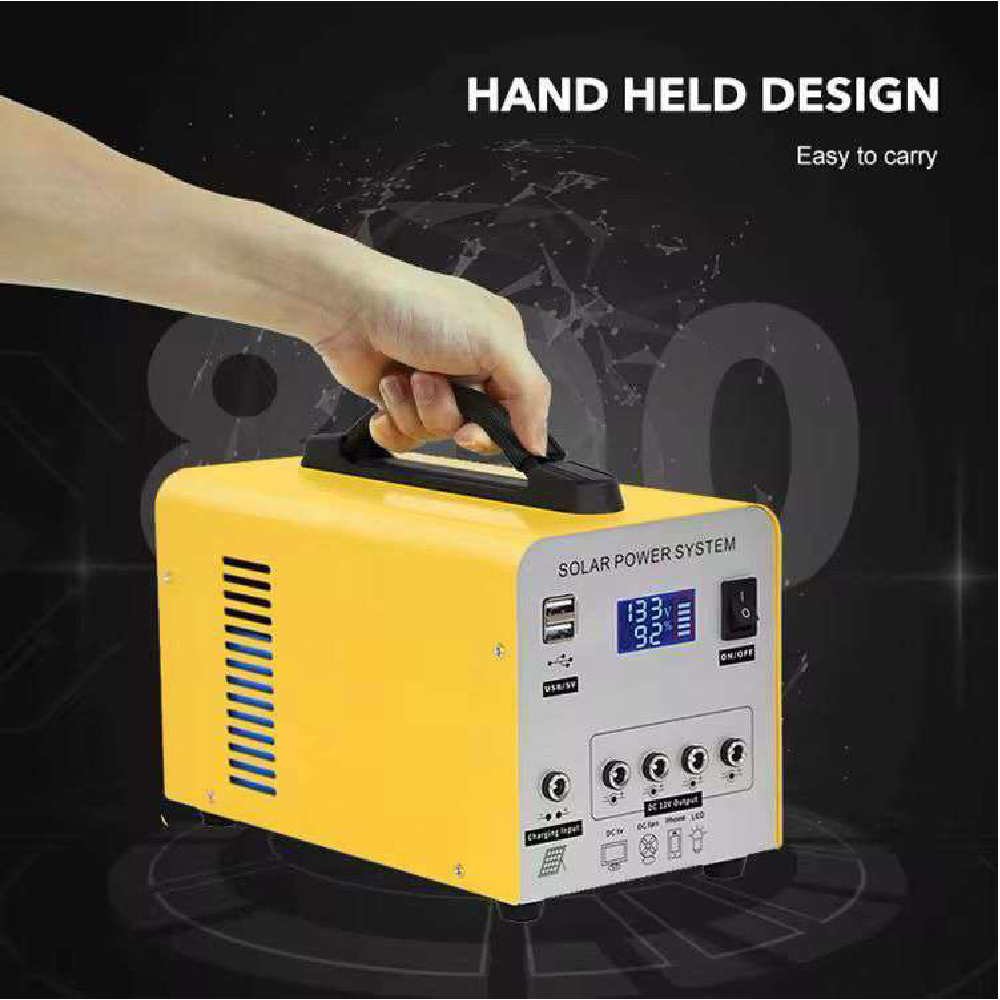 Coolnut 12V-30Ah Solar Home Lightning Systems 120000 mAh Capacity