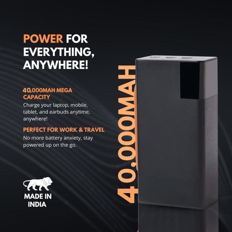 40000mAh power bank for laptop