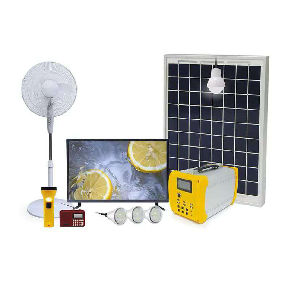 Coolnut 12V-30Ah Solar Home Lighting Systems 120000 mAh Capacity
