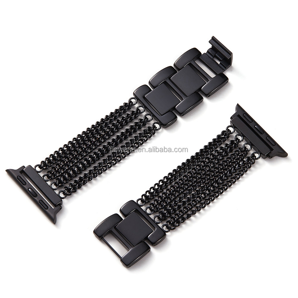 Zinc alloy chain luxury strap watch band