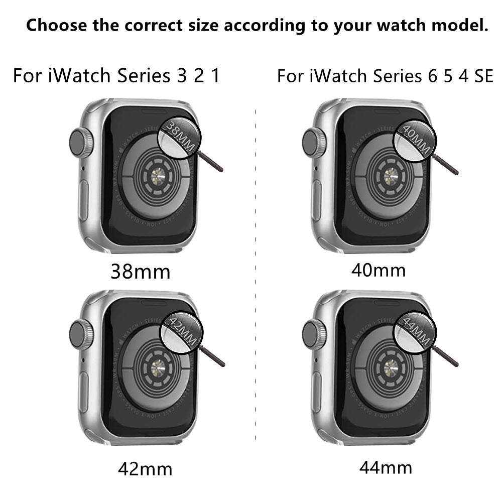 Watch Band For Watch pu Leather Metal Glitter Bling Strap Watch Series 41 mm