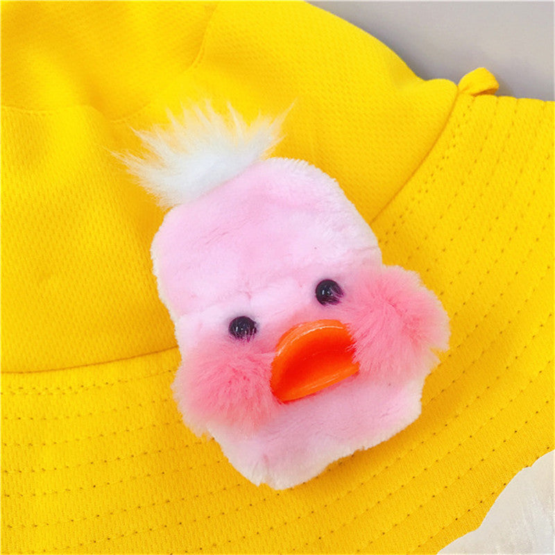 Cute Cartoon Plush Duck Earphone Cases 