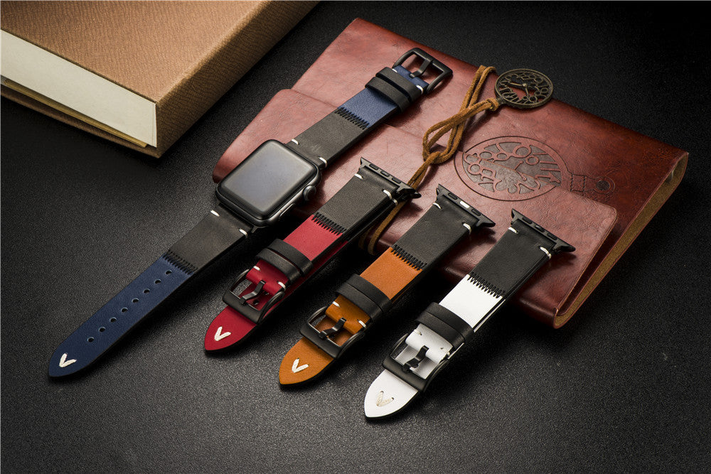 High Quality PU Leather Strap 41mm