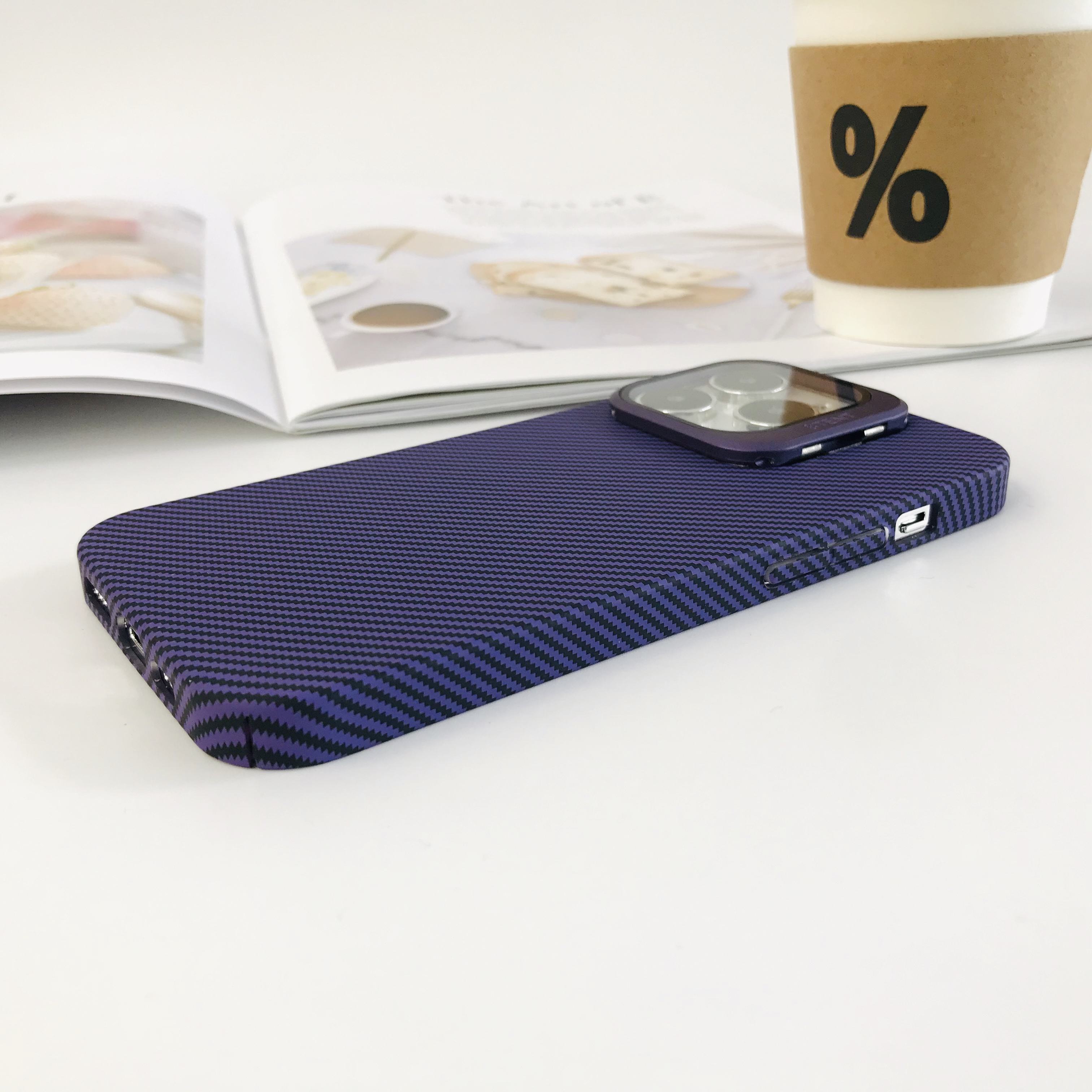 Purple Stent Case Camera Protection