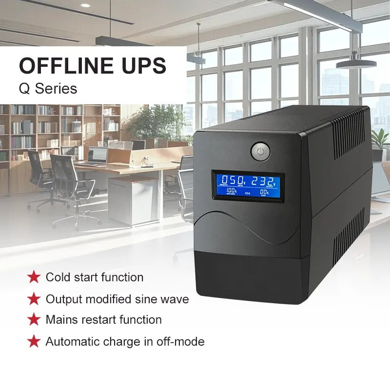 Coolnut 45VA/240W Offline UPS Intelligent voltage stabilization
