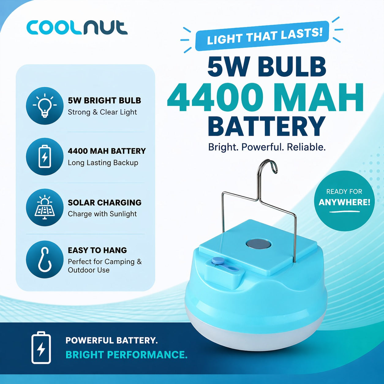 Coolnut 5W Bulb 4400 mAh