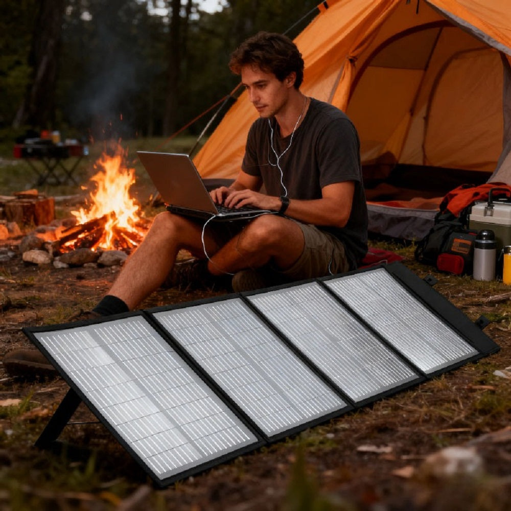 Coolnut Portable Foldable Solar Panel 100W