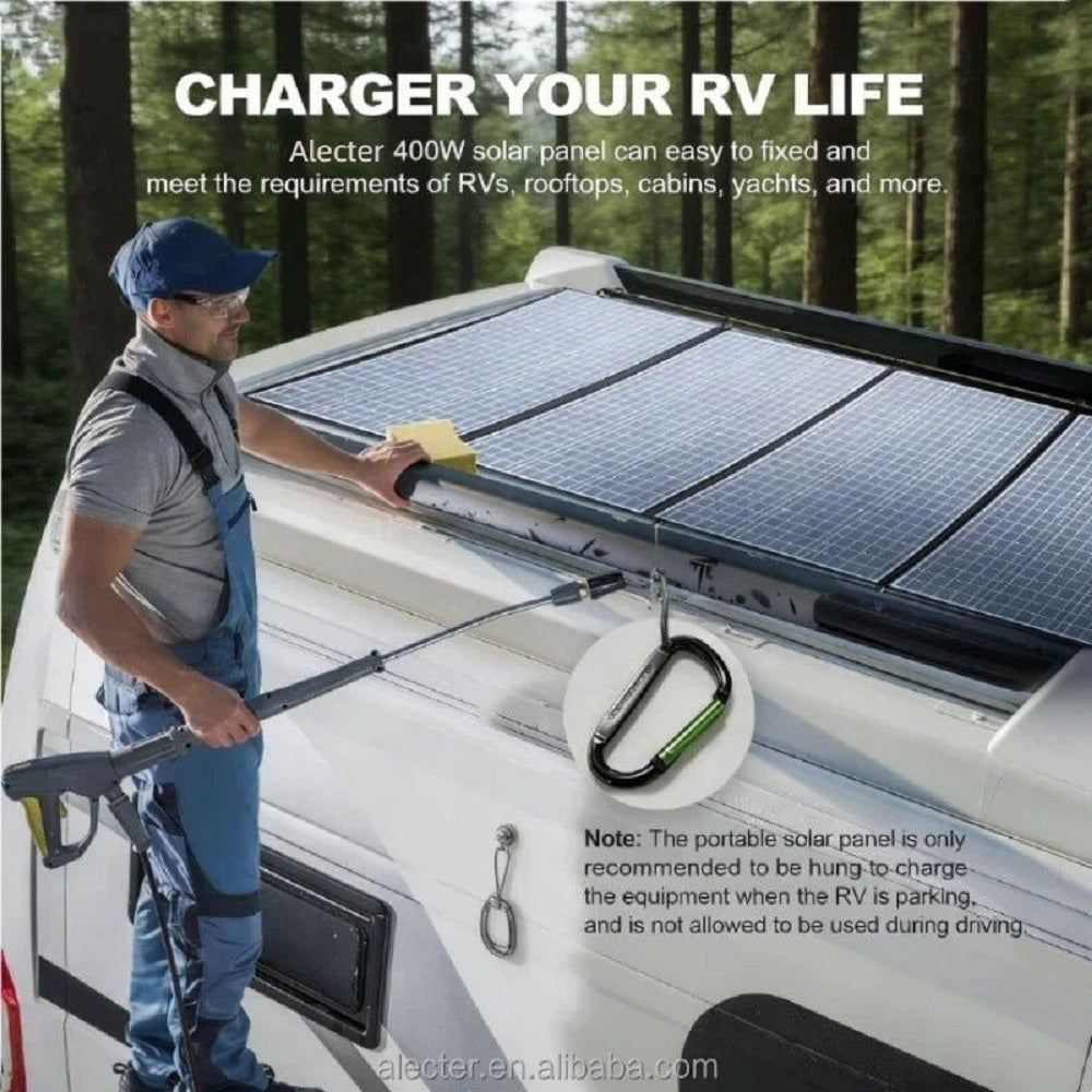 Coolnut Portable Foldable Solar Panel 400W